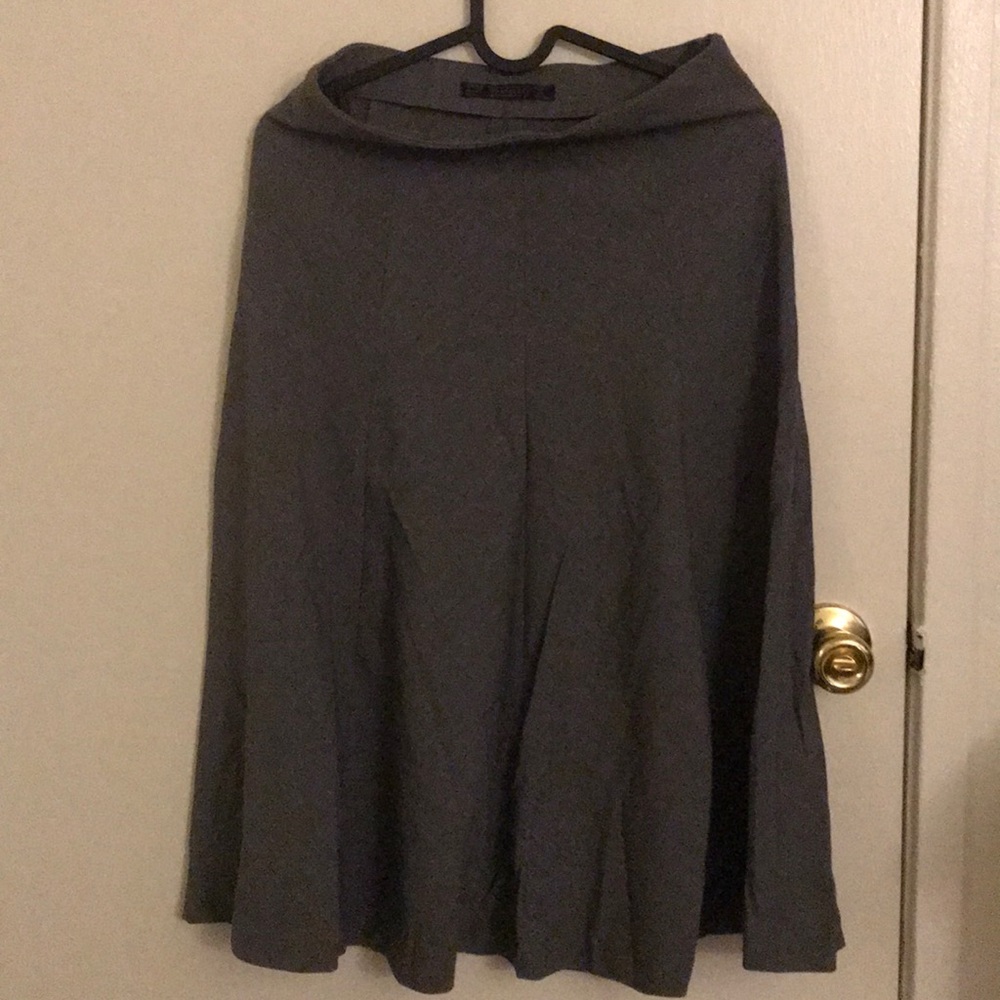 Zara midi grey skirt